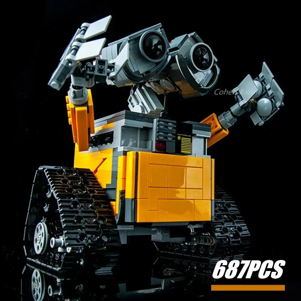 Pixar WALL-E Robot Building Block Set – 687PCS Collectible Model